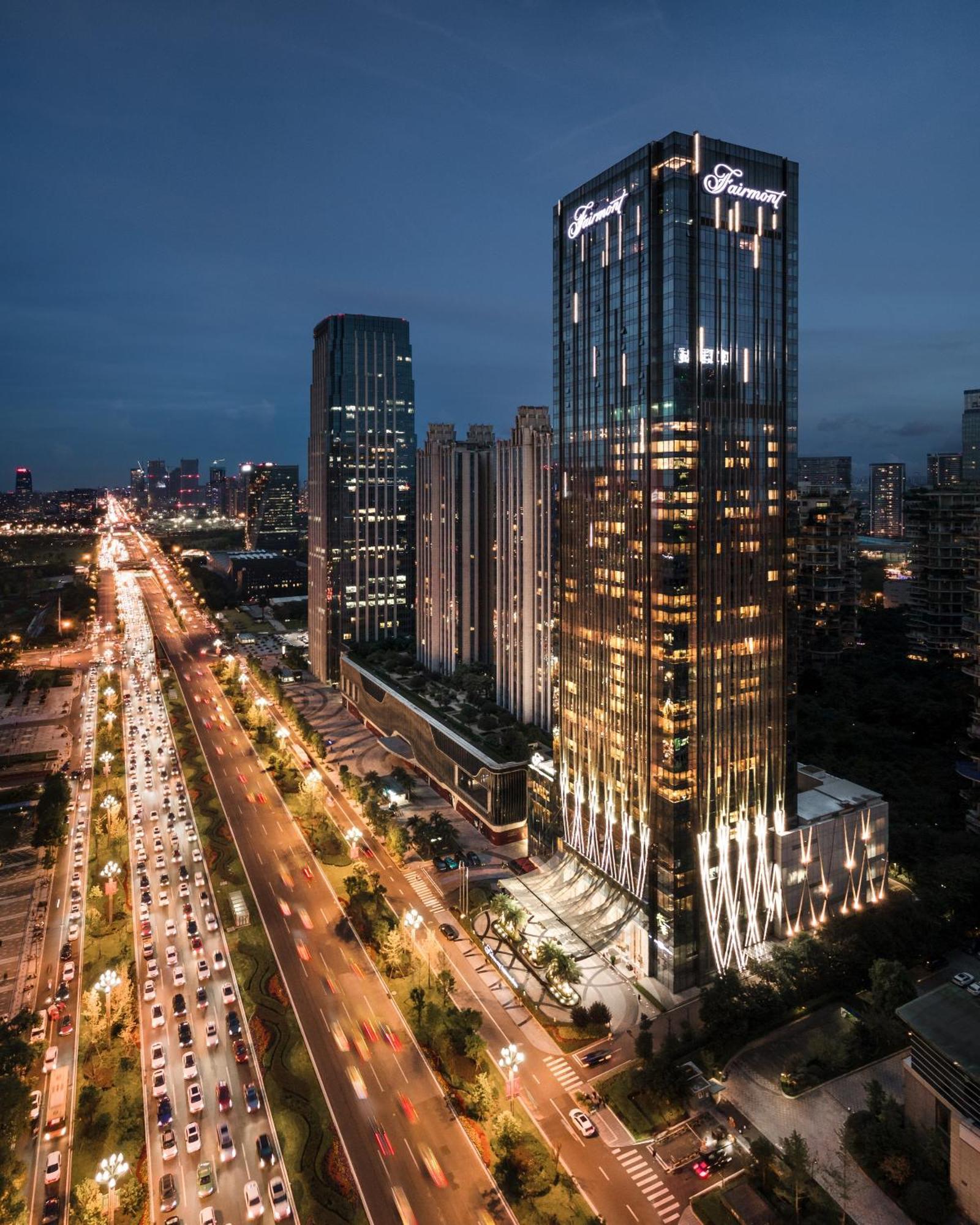 Готель Fairmont Ченду Екстер'єр фото