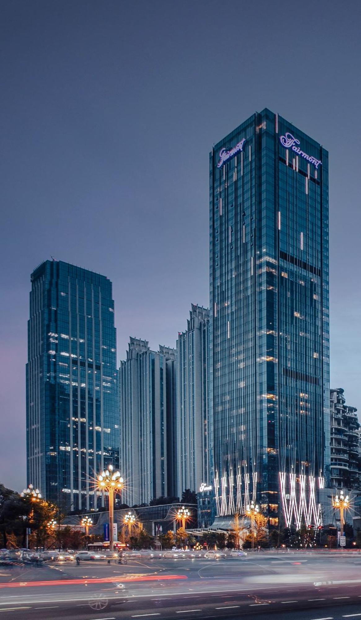 Готель Fairmont Ченду Екстер'єр фото